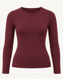 WILLOW // Ambika soft longsleeve plum