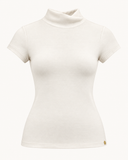 LYRA // Ambika soft col top plum