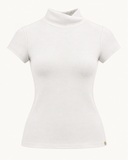 LYRA // Ambika soft col top plum