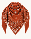 FLEUR // paisley print shawl in 7 kleuren