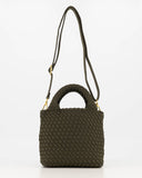 ALYSSA // teatro neoprene bag army groen