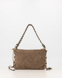 VERONY // teatro suede bag taupe