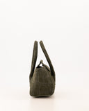 FLORENCE // suede croco bag army
