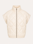 ELIN // puffer bodywarmer ecru