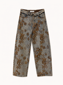FLORENCE // Queen hearts flower jeans
