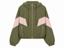 ALIE // Ambika bomber jacket groen/roze