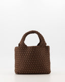 ALYSSA // teatro neoprene bag donkerbruin