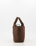 ALYSSA // teatro neoprene bag donkerbruin