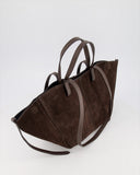 MARTHA // teatro leather bag bruin