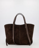 MARTHA // teatro leather bag bruin
