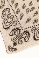 HOLLIS // driehoek sjaal paisley bruin