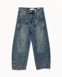 MILA // wide leg Queen hearts jeans