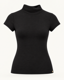 LYRA // Ambika soft col top plum