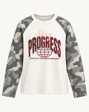 RILEY // longsleeve progress camo mouw