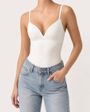 AMELIE // v-neck shaping body wit