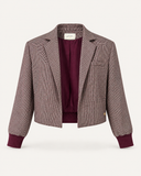 KIARA // ambika pied de poule blazer