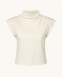 MADDY // basic top off white