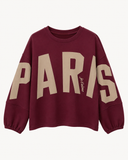 PARIS // sweater bordeaux