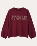 ETOILE // sweater bordeaux