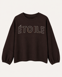 ETOILE // sweater donkerbruin