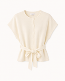 LIZ // knit top ecru