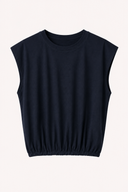 REMY // basic tshirt top navy