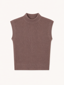 ELIN // basic knit top bruin