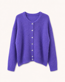 ELLA // knit vest paars