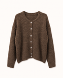 ELLA // knit vest bruin