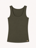 VIOLET // ambika basic tanktop donker olijf