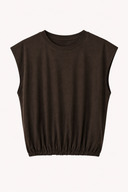 REMY // basic tshirt top bruin