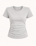 LIZE // tshirt top grijs