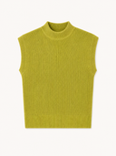 ELIN // basic knit top groen