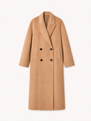 AMÉLIE // Luxury wool blend coat camel