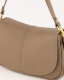 CATANIA // teatro leather bag taupe