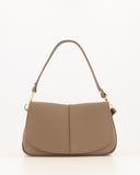 CATANIA // teatro leather bag taupe