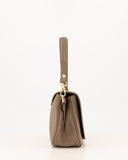 CATANIA // teatro leather bag taupe