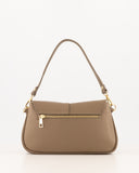 CATANIA // teatro leather bag taupe