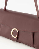 CADIZ // teatro shoulder bag bordeaux