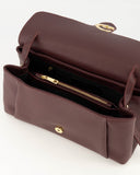 CADIZ // teatro shoulder bag bordeaux