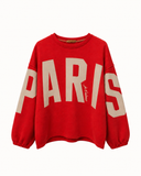 PARIS // sweater rood