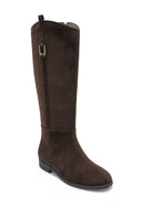 KIKKI // buckle boots donkerbruin