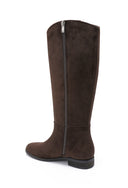 KIKKI // buckle boots donkerbruin