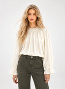 SALOUNA // An'ge blouse ecru