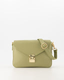 ESTHER // teatro leather bag groen