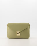 ESTHER // teatro leather bag groen