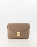 ESTHER // teatro leather bag taupe