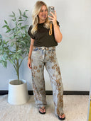 FLORENCE // Queen hearts flower jeans