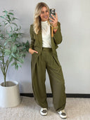 KICKEL // ambika pantalon groen