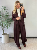 KICKEL // ambika pantalon plum